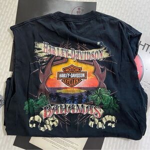 Vintage Harley Davidson tee🤍